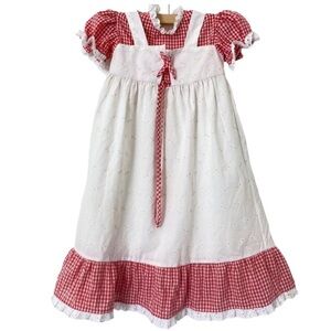 Toddler Vintage Checked Dress